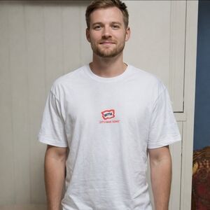 Icecream White Tee with Red Accent